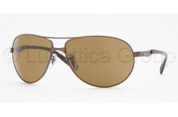 Image of Ray-Ban RB3393 Sunglasses 014/73-6414 - Brown Brown