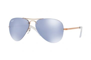 Image of Ray-Ban RB3449 Progressive Prescription Sunglasses RB3449-90351U-59 - Lens Diameter 59 mm, Frame Color Copper