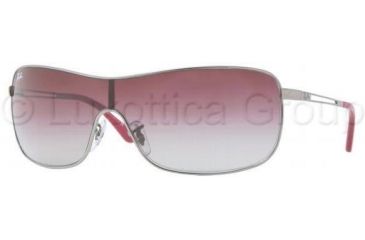 Image of Ray-Ban RB3466 Sunglasses 004/4Q-0135 - Gunmetal Violet Gradient