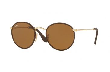 Image of Ray-Ban RB3475Q Bifocal Prescription Sunglasses RB3475Q-9041-50 - Lens Diameter 50 mm, Frame Color Leather Brown