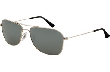 Image of Ray-Ban RB3477 Sunglasses 003/40-5616 - Silver Frame, Crystal Gray Mirror Lenses