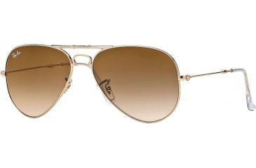 Image of Ray-Ban RB3479 Sunglasses 001/51-5814 - Arista Frame, Crystal Brown Gradient Lenses