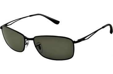 Image of Ray-Ban RB3501 Single Vision Prescription Sunglasses RB3501-006-71-61 - Lens Diameter 61 mm, Lens Diameter 61 mm, Frame Color Matte Black