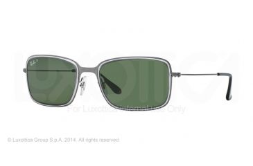 Image of Ray-Ban RB3514M Bifocal Prescription Sunglasses RB3514M-147-9A-56 - Lens Diameter 56 mm, Frame Color Sannblast Gunmetal