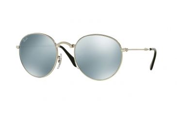 Image of Ray-Ban RB3532 Progressive Prescription Sunglasses RB3532-003-30-53 - Lens Diameter 53 mm, Frame Color Silver