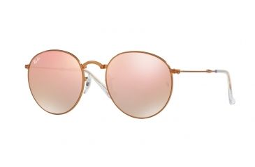 Image of Ray-Ban RB3532 Progressive Prescription Sunglasses RB3532-198-7Y-47 - Lens Diameter 47 mm, Frame Color Shiny Bronze