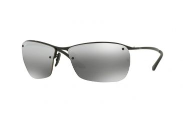 Image of Ray-Ban RB3544 Bifocal Prescription Sunglasses RB3544-002-5J-64 - Lens Diameter 64 mm, Frame Color Shiny Black