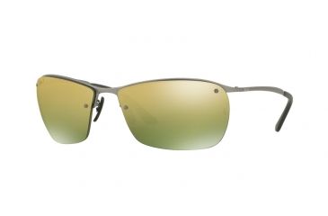 Image of Ray-Ban RB3544 Bifocal Prescription Sunglasses RB3544-029-6O-64 - Lens Diameter 64 mm, Frame Color Matte Gunmetal