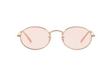 Image of Ray-Ban RB3547N Single Vision Prescription Sunglasses, 54mm, Copper, RB3547N-91310X-54-SV