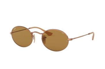 Image of Ray-Ban RB3547N Single Vision Prescription Sunglasses RB3547N-91314I-51 - Lens Diameter 51 mm, Frame Color Copper