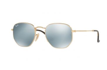 Image of Ray-Ban RB3548N Bifocal Prescription Sunglasses RB3548N-001-30-51 - Lens Diameter 51 mm, Frame Color Gold