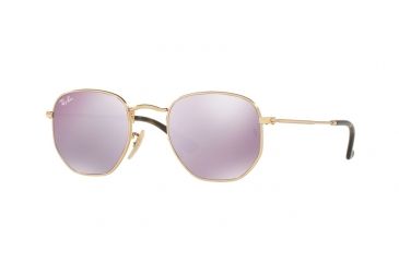 Image of Ray-Ban RB3548N Bifocal Prescription Sunglasses RB3548N-001-8O-54 - Lens Diameter 54 mm, Frame Color Gold