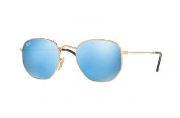 Image of Ray-Ban RB3548N Bifocal Prescription Sunglasses RB3548N-001-9O-54 - Lens Diameter 54 mm, Frame Color Gold