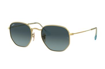 Image of Ray-Ban RB3548N Bifocal Prescription Sunglasses, 48mm, Gold, RB3548N-91233M-48-BI