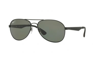 Image of Ray-Ban RB3549 Progressive Prescription Sunglasses RB3549-006-9A-61 - Lens Diameter 61 mm, Frame Color Matte Black