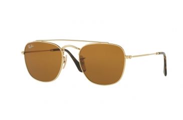 Image of Ray-Ban RB3557 Progressive Prescription Sunglasses RB3557-001-33-51 - Lens Diameter 51 mm, Frame Color Gold