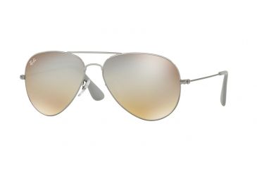 Image of Ray-Ban RB3558 Single Vision Prescription Sunglasses RB3558-004-B8-58 - Lens Diameter 58 mm, Frame Color Gunmetal