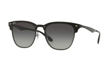 Image of Ray-Ban RB3576N Sunglasses 153/11-41 - Demi Gloss Black Frame, Grey Gradient Dark Grey Lenses