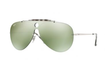 Image of Ray-Ban BLAZE SHOOTER RB3581N Bifocal Prescription Sunglasses RB3581N-003-30-32 - Lens Diameter 132 mm, Lens Diameter 32 mm, Frame Color Silver