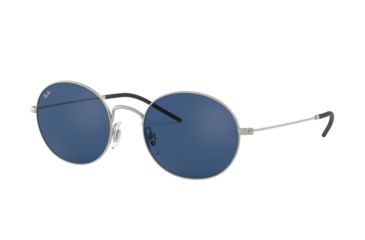 Image of Ray-Ban RB3594 Progressive Prescription Sunglasses, 53mm, Silver, RB3594-911680-53-PRO