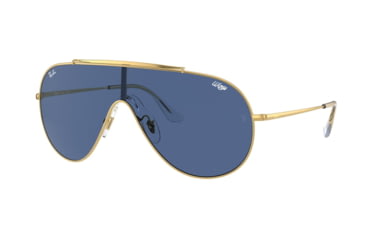 Image of Ray-Ban RB3597 Sunglasses 905080-33 - , Dark Blue Lenses