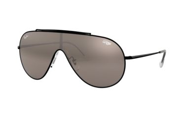 Image of Ray-Ban RB3597 Sunglasses 9168Y3-33 - , Dark Violet Mirror Silver Lenses