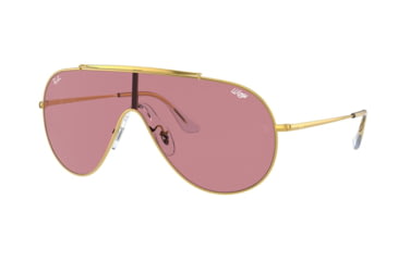 Image of Ray-Ban RB3597 Sunglasses 919684-33 - , Pink Lenses