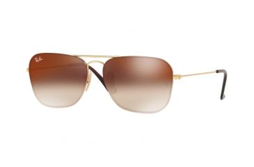 Image of Ray-Ban RB3603 Bifocal Prescription Sunglasses RB3603-001-S0-56 - Lens Diameter 56 mm, Frame Color Gold