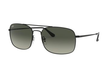 Image of Ray-Ban RB3611 Progressive Prescription Sunglasses, 60mm, Black, RB3611-006-71-60-PRO