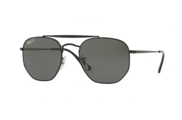 Image of Ray-Ban THE MARSHAL RB3648 Single Vision Prescription Sunglasses RB3648-002-58-51 - Lens Diameter 51 mm, Frame Color Black
