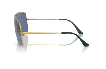 Image of Ray-Ban RB3697 Wings II Sunglasses - Men's, Legend Gold Frame, Dark Grey Lens, 35, RB3697-924687-35