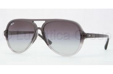 Image of Ray-Ban RB4125F Sunglasses 10818G-5913 - Grey Gradient Frame, Gray Gradient Lenses
