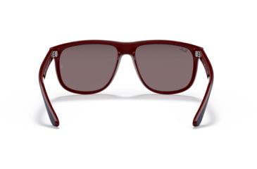 Image of Ray-Ban RB4147 Standard Sunglasses, Violet Lenses, Matte Blue On Brown, 60, RB4147-65697N-60