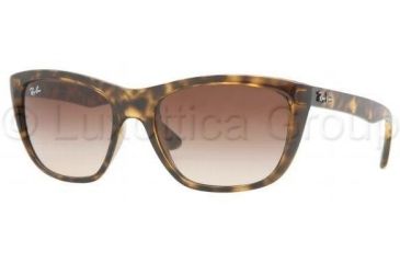 Image of Ray-Ban RB4154 Sunglasses 710/51-5718 - Light Havana Crystal Brown Gradient