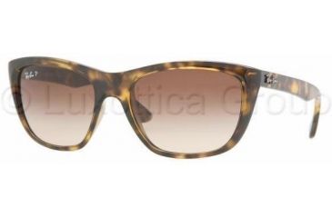Image of Ray-Ban RB4154 Sunglasses 710/M2-5718 - Havana Crystal Polarized Brown Gradient