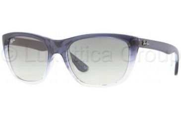 Image of Ray-Ban RB4154 Sunglasses 822/32-5718 - Blue Gradient Transparen Crystal Gray Gradient