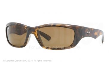 Image of Ray-Ban RB4160 Prescription Sunglasses RB4160-710-60 - Lens Diameter 60 mm, Frame Color Light Havana