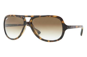 Image of Ray-Ban RB4162 Sunglasses 710/51-59 - Light Havana Frame, Crystal Brown Gradient Lenses