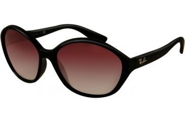 Image of Ray-Ban RB4164 Sunglasses 601/8G-6216 - Black Gray Gradient
