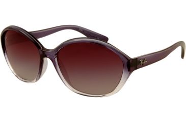 Image of Ray-Ban RB4164 Sunglasses 822/8G-6216 - Top Blu/Trasparent Gray Gradient