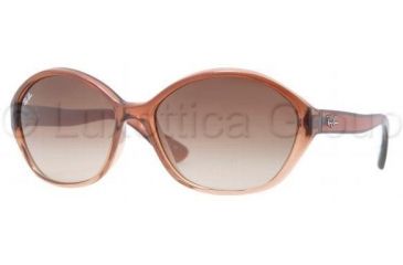 Image of Ray-Ban RB4164 Sunglasses 857/13-6216 - Brown Brown Gradient