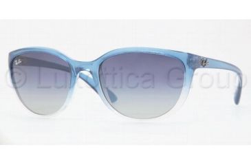 Image of Ray-Ban RB4167 Sunglasses 848/4L-5920 - Blue On Trasparent Blue Gradient