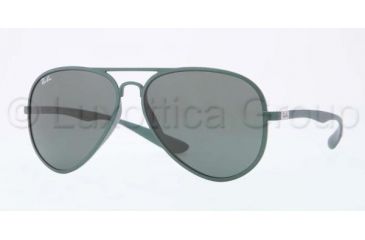 Image of Ray-Ban RB4180 Sunglasses 601671-5913 - Green Frame, Green Lenses