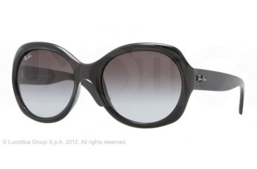 Image of Ray-Ban RB4191 Sunglasses 601/8G-5719 - Black Frame, Gray Gradient Lenses