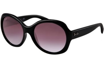 Image of Ray-Ban RB4191 Sunglasses 601/8G-5719 - Black Frame, Gray Gradient Lenses