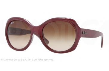 Image of Ray-Ban RB4191 Sunglasses 601013-5719 - Bordeaux Frame, Brown Gradient Lenses