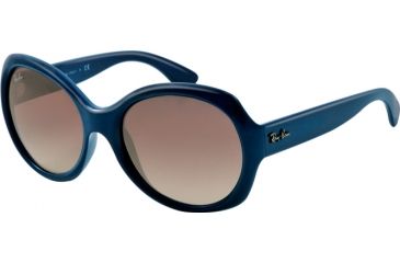 Image of Ray-Ban RB4191 Sunglasses 601111-5719 - Blue Frame, Gradient Grey Lenses