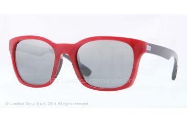 Image of Ray-Ban RB4197 Progressive Prescription Sunglasses RB4197-604488-56 - Lens Diameter 56 mm, Frame Color Red