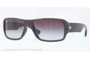 Image of Ray-Ban RB4199 Single Vision Prescription Sunglasses RB4199-60068G-61 - Lens Diameter 61 mm, Frame Color Shiny Grey
