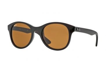 Image of Ray-Ban RB4203 Sunglasses 714-51 - Shiny Brown Frame, Brown Lenses